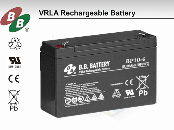 BB电池BP10-6，B.B.BATTERY