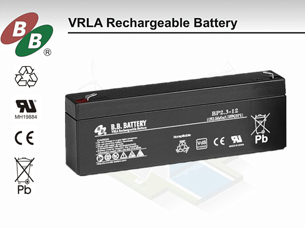 BB电池BP2.3-12，B.B.BATTERY