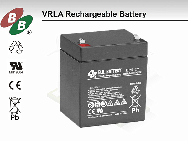 BB蓄电池BP5-12，B.B.BATTERY